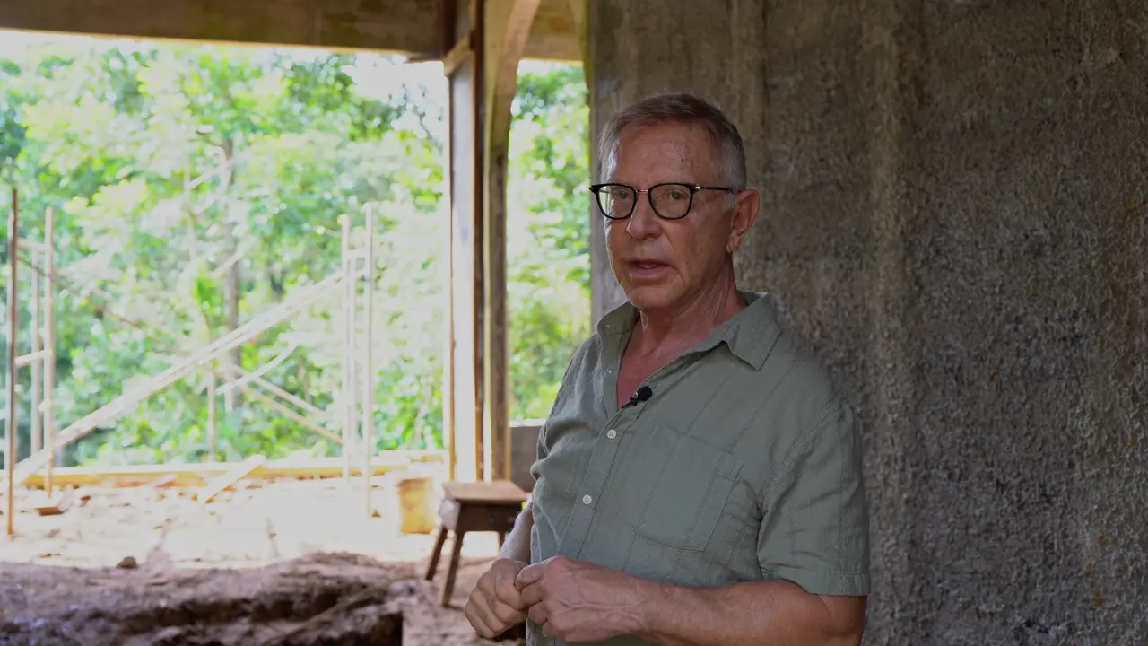 Curt speaking in the Arbor Eden founder film