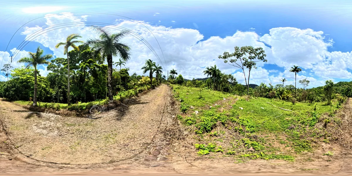 Panoramic reference view for parcel 3